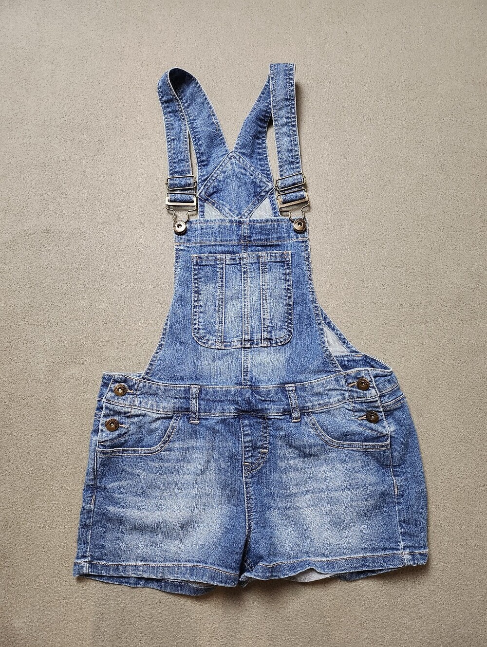 Blue Spice Overall Shorts Shortalls Size 9